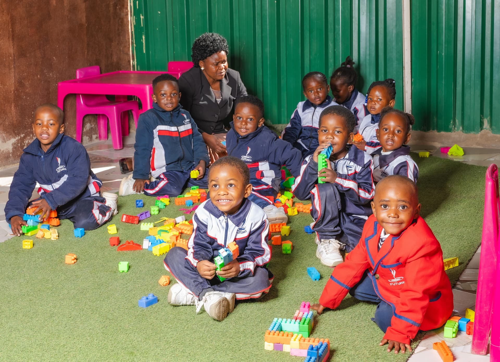 ECD children learning together