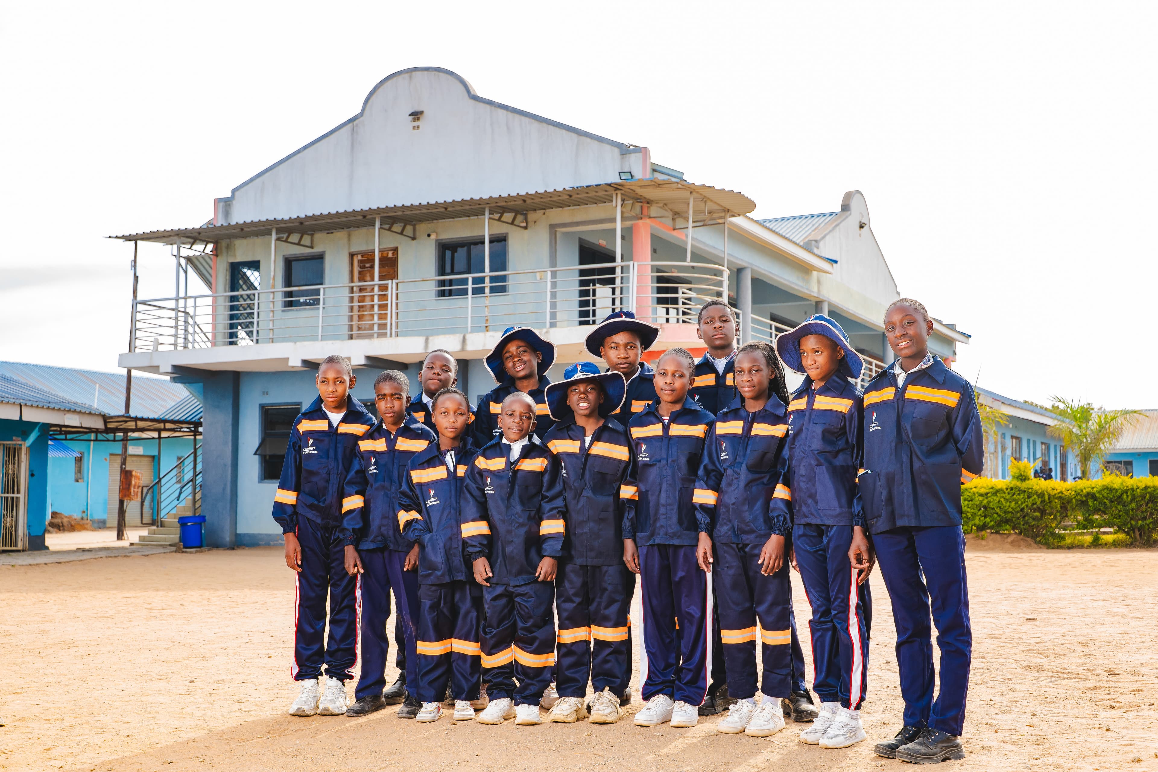 Students in the technical workshop at Futures Academy